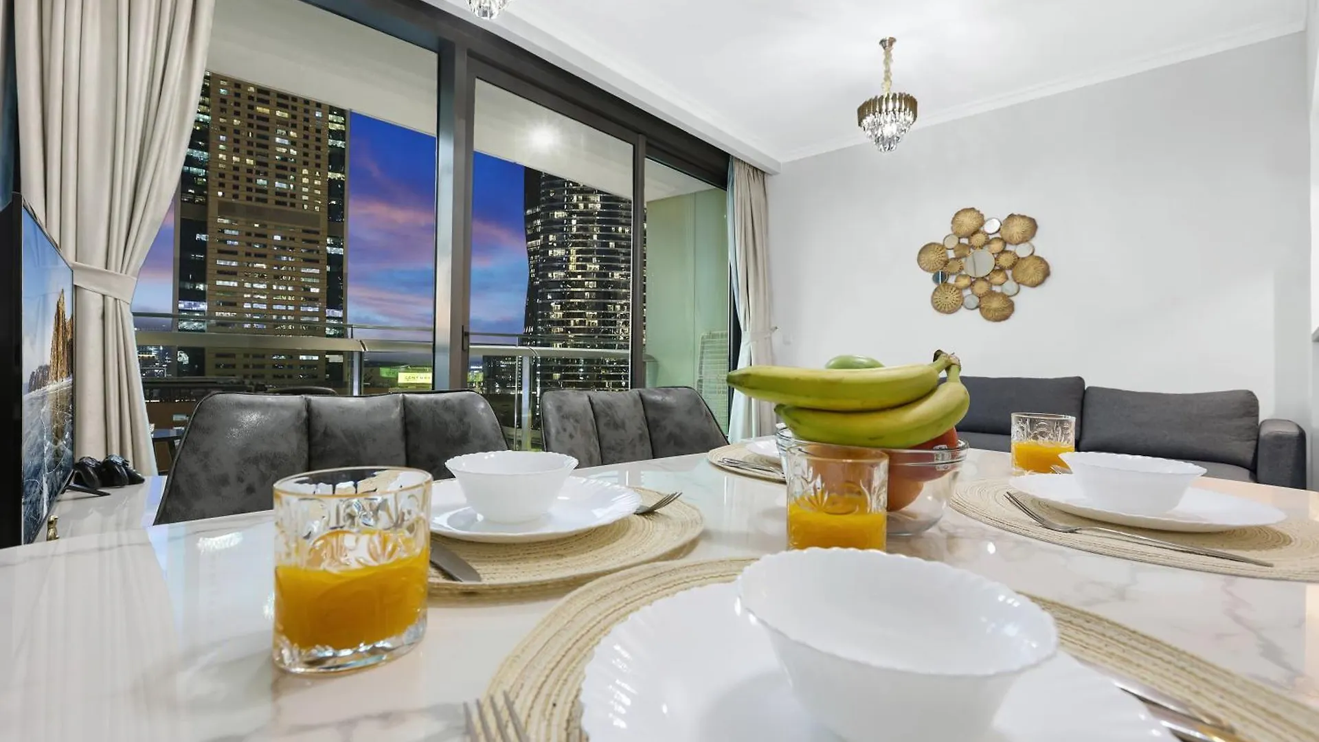 First Class 1Br With Dubai Skyline View 0*,  United Arab Emirates