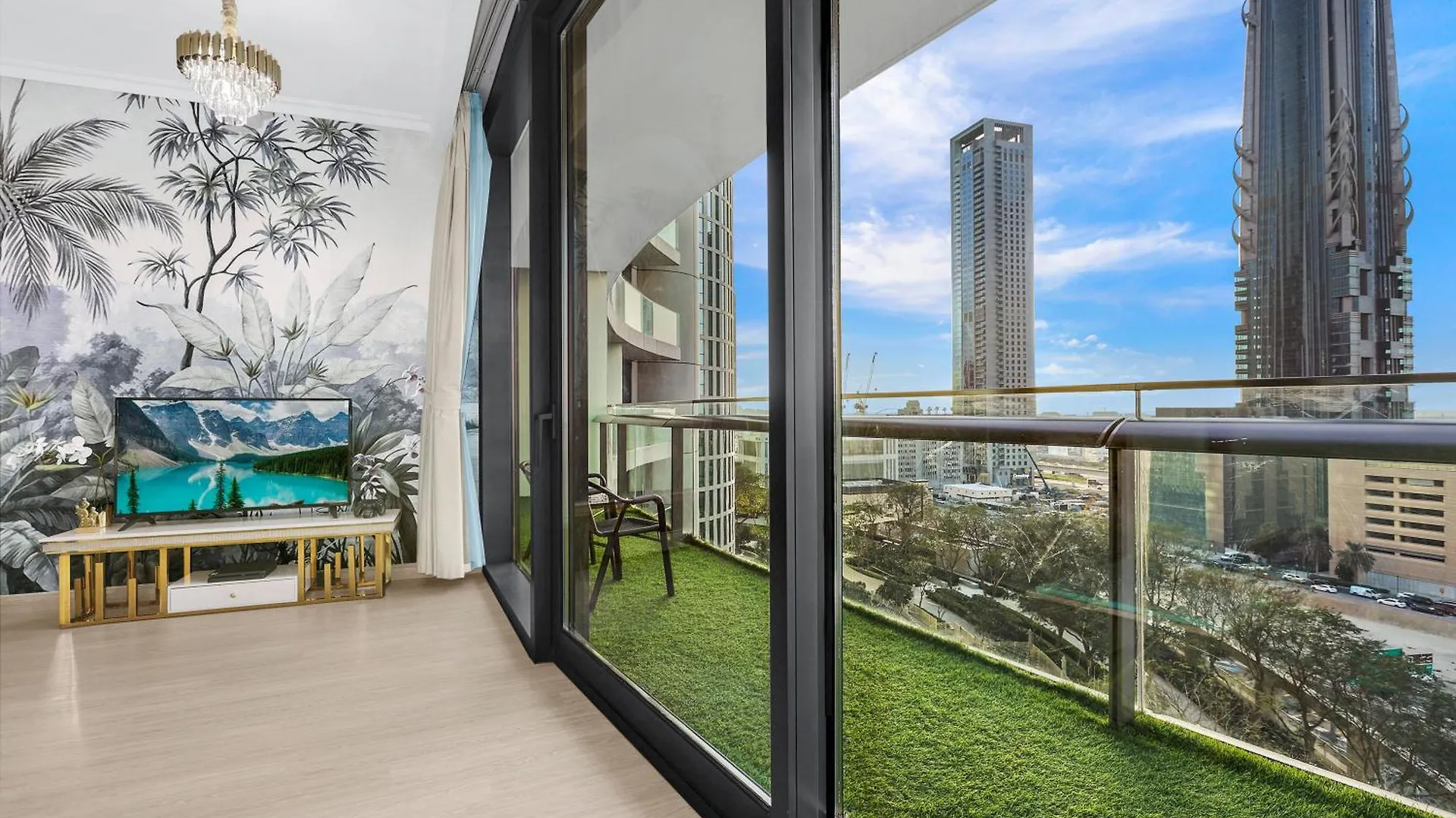 Apartment First Class 1Br With Dubai Skyline View